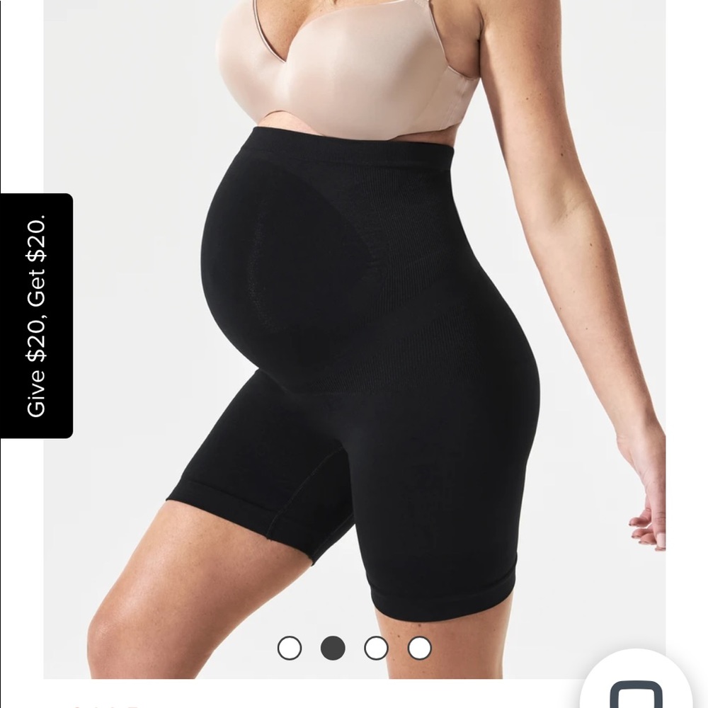 BUNDLED 2 Shorts BLANQI - Everyday Maternity Belly Support GirlShort